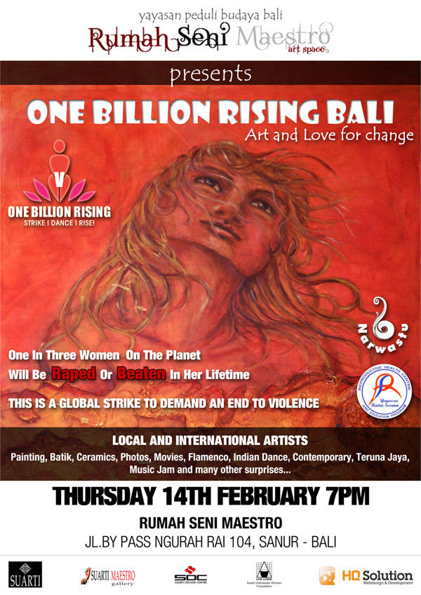 One Bilion Rising Bali - Art and Love for change